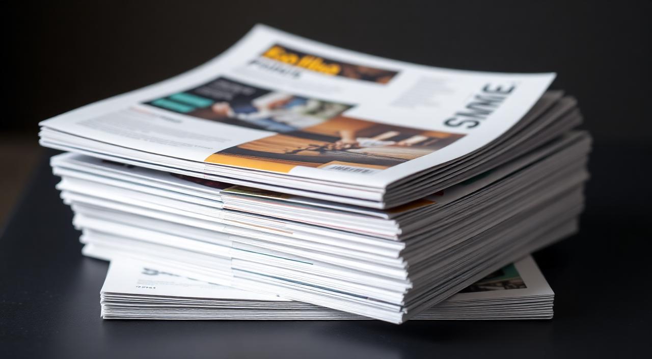 Brochures, catalogues et magazines imprimés — Brochures & magazines