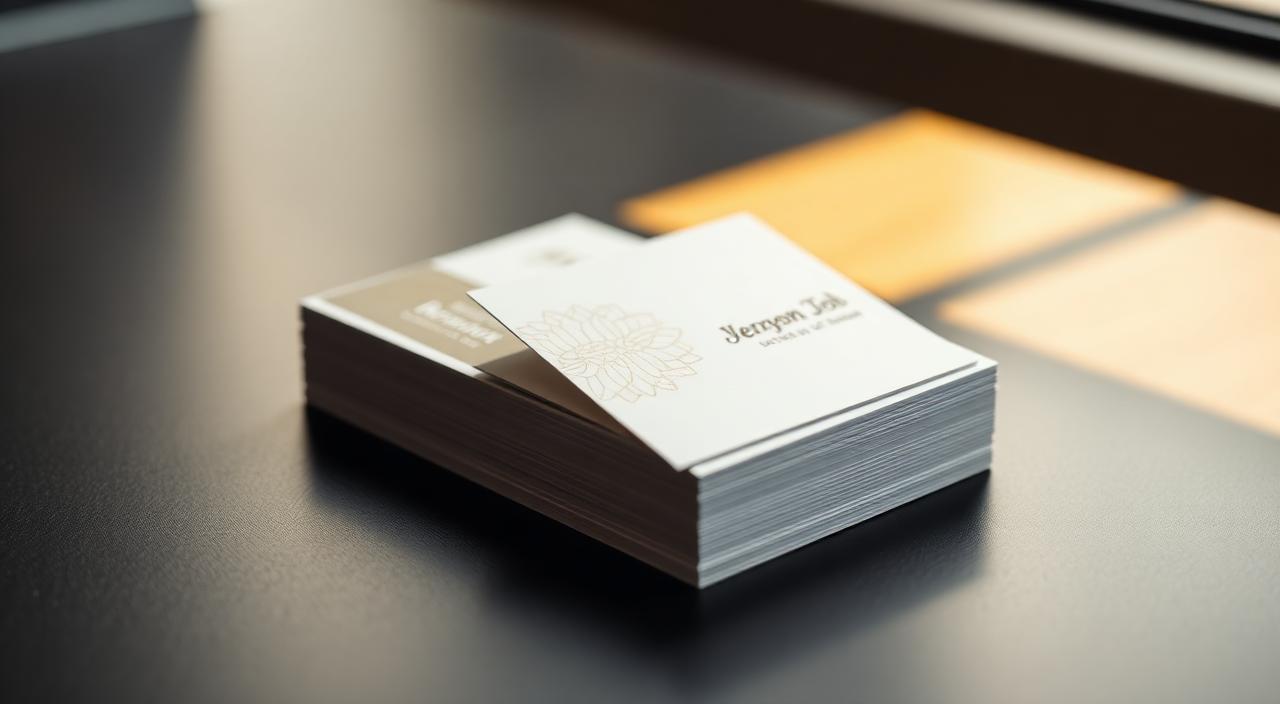 Cartes de visite et papeterie imprimées — Cartes (de visite) & enveloppes