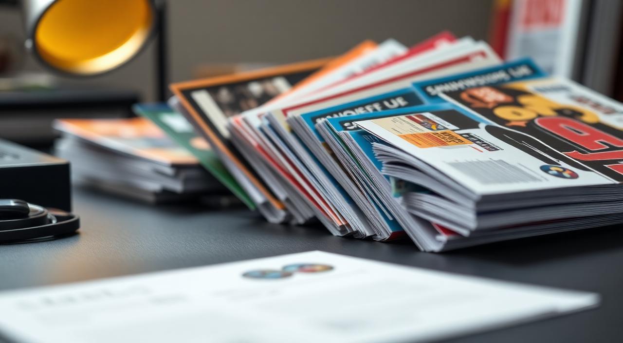 Flyers, cartes et brochures imprimés