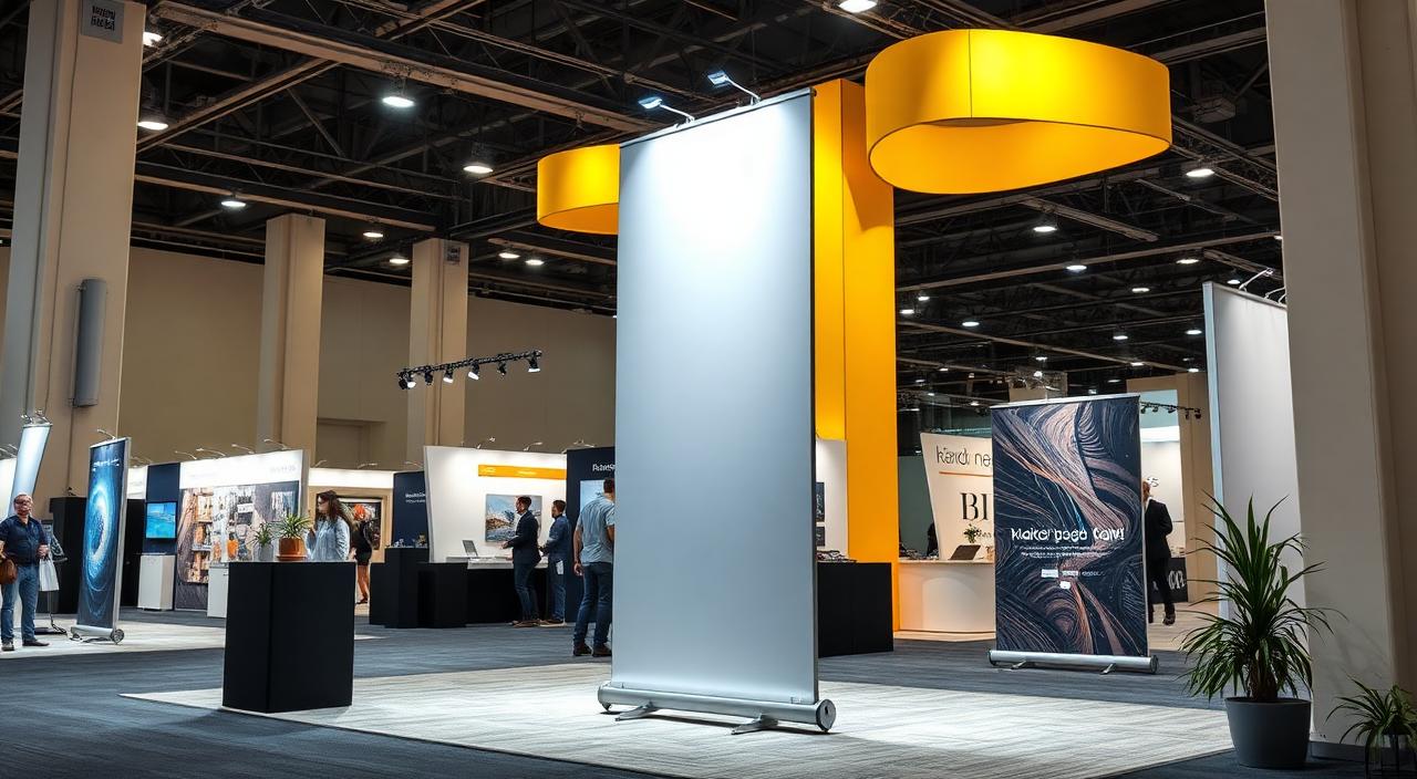 Roll-up et PLV pour espaces intérieurs
